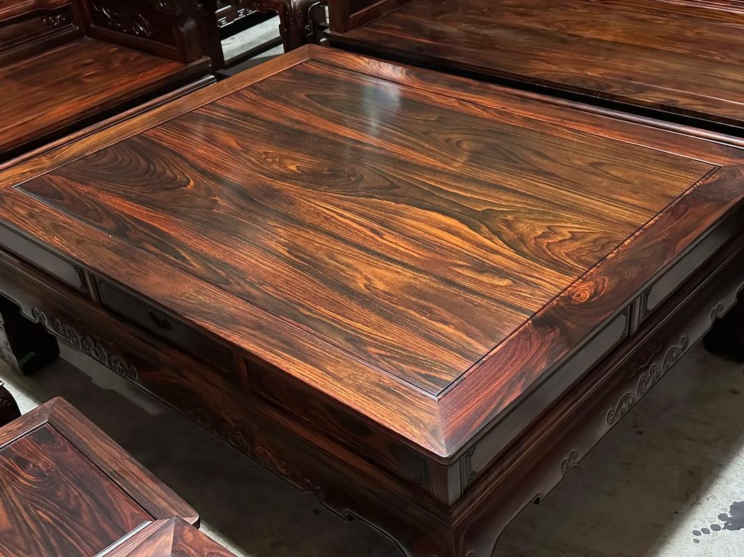 印尼黑酸枝闊葉黃檀 盛世祥和沙發(fā)，演繹國標(biāo)紅木的東方氣韻